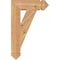 Ekena Millwork Traditional Arts & Crafts Smooth Bracket, Western Red Cedar, 3 1/2"W x 14"D x 22"H BKT04X14X22TRA03SWR - alternate 4